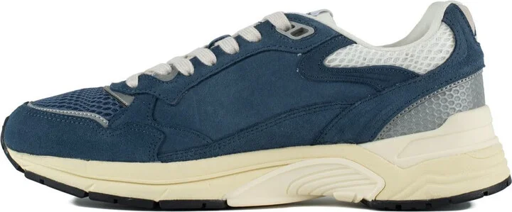 Autry Ensign And Silver Mesh And Suede Hyperway Sneakers - Image 2