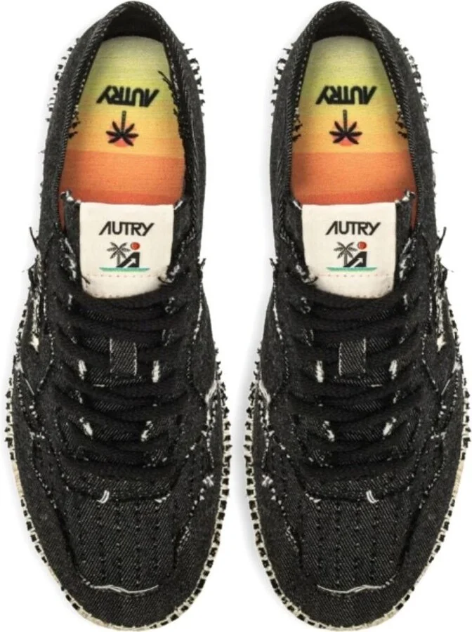 Autry Espadrillas Low Canvas Sneakers - Image 4