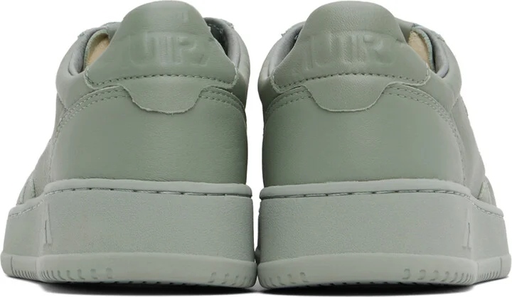 AUTRY Gray Medalist Low Sneakers - Image 2