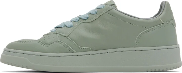 AUTRY Gray Medalist Low Sneakers - Image 3