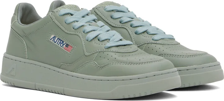AUTRY Gray Medalist Low Sneakers - Image 4