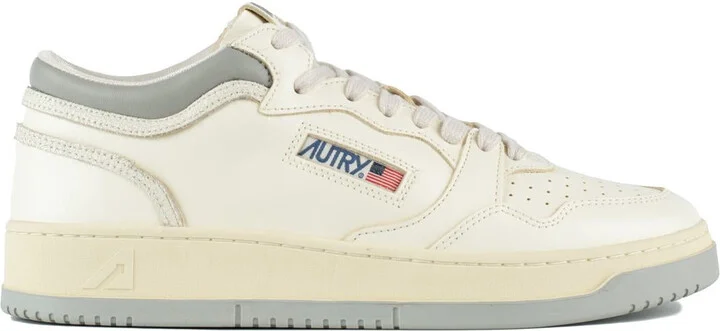 Autry Green Suede Medalist Low Sneakers