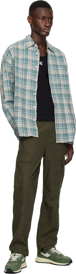 AUTRY Green & White Reelwind Low Sneakers - Image 5