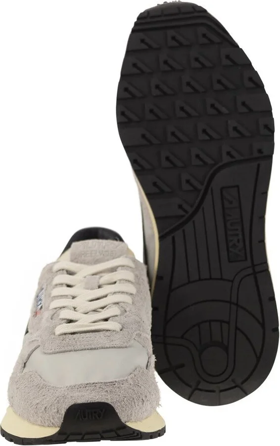 Autry Grey Suede And Nylon Reelwind Low Sneakers And Space - Image 5