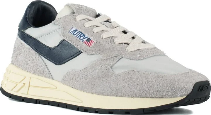Autry Grey Suede And Nylon Reelwind Low Sneakers And Space - Image 3