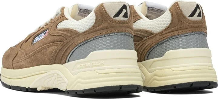 Autry Hyperway Low Man Suede/Mesh Cigar/Silv - Image 4