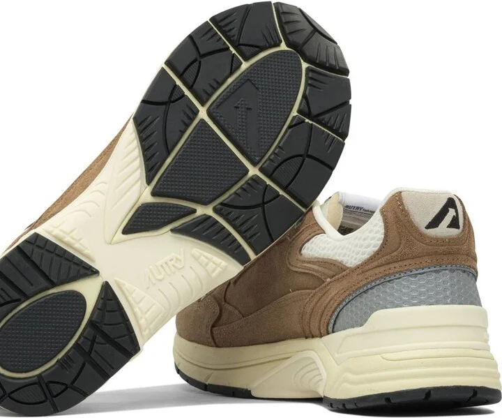 Autry Hyperway Low Man Suede/Mesh Cigar/Silv - Image 5