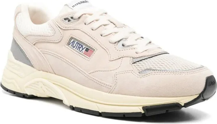 Autry "Hyperway Low" Suede Mesh Sneakers Shoes - Image 4