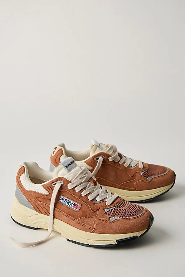 Autry Hyperway Low Suede Sneakers - Image 2