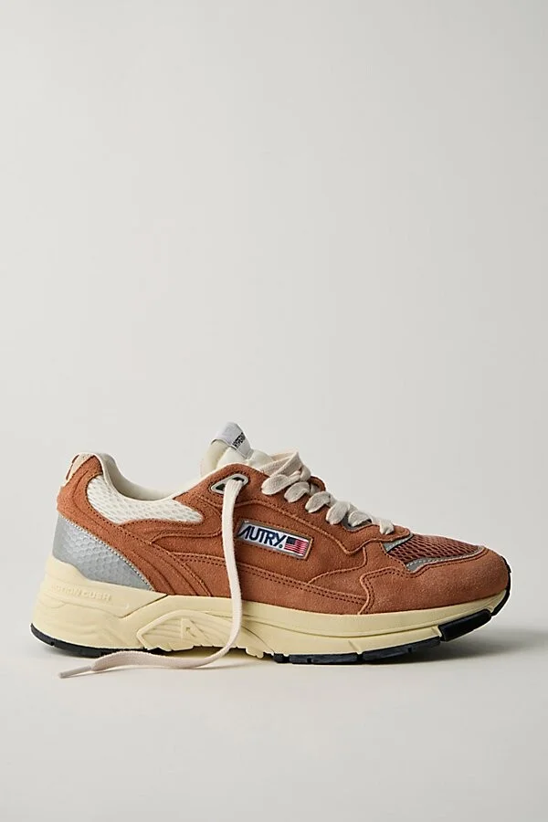 Autry Hyperway Low Suede Sneakers - Image 3