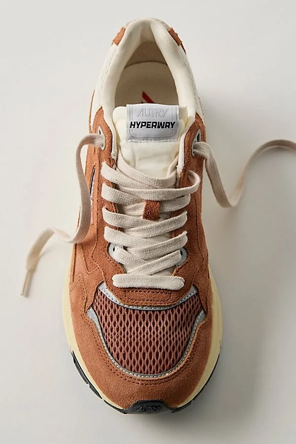 Autry Hyperway Low Suede Sneakers