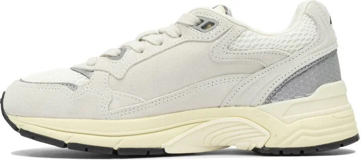 Autry Hyperway Low Wom Suede/Mesh Wht/Silv - Image 3