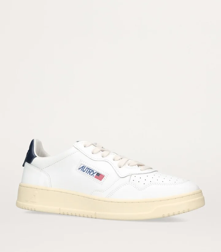 Autry Leather Medalist Low-Top Sneakers - Image 3