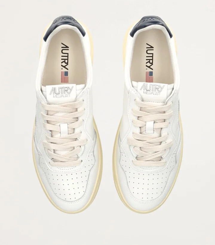 Autry Leather Medalist Low-Top Sneakers - Image 4
