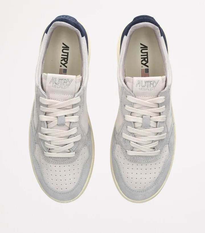 Autry Leather Medalist Tri Sneakers - Image 4