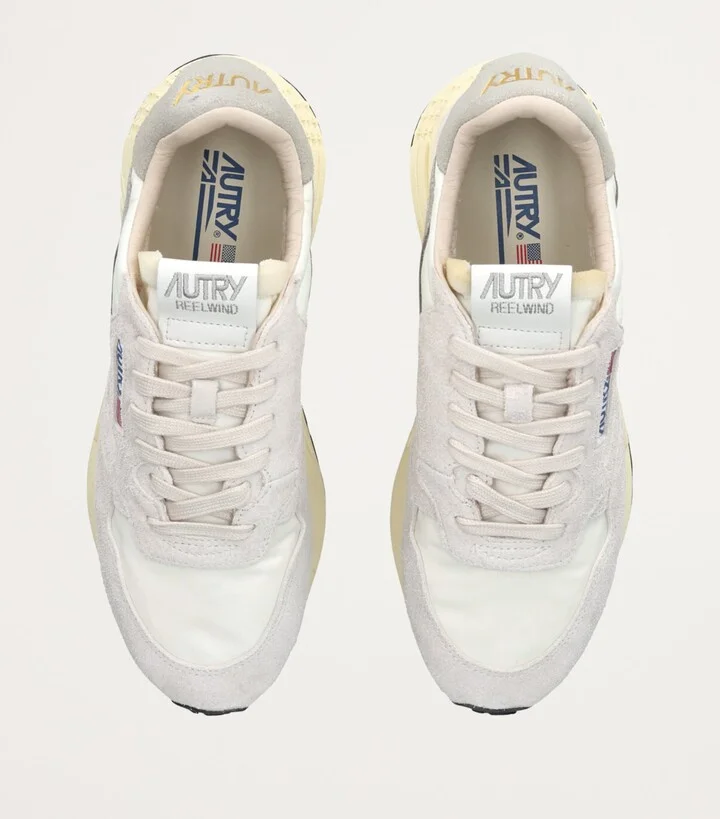 Autry Leather Reelwind Low-Top Sneakers - Image 4