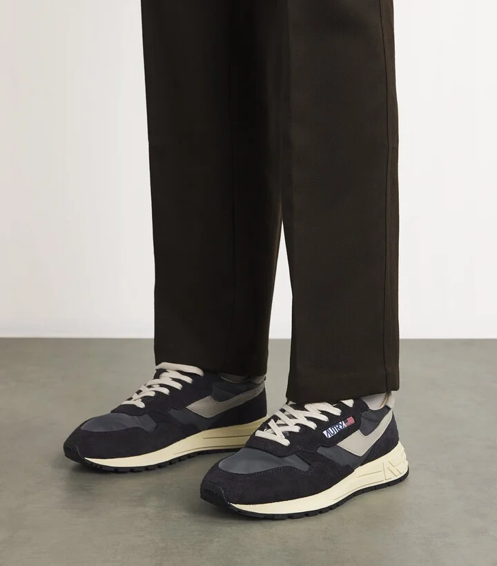 Autry Leather Reelwind Low-Top Sneakers - Image 2