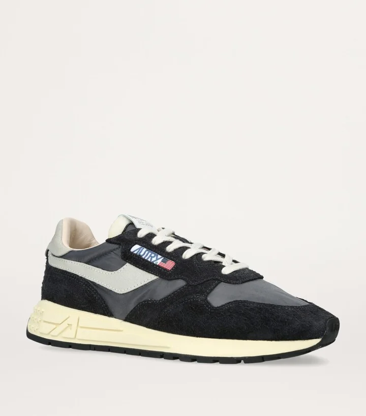 Autry Leather Reelwind Low-Top Sneakers - Image 4