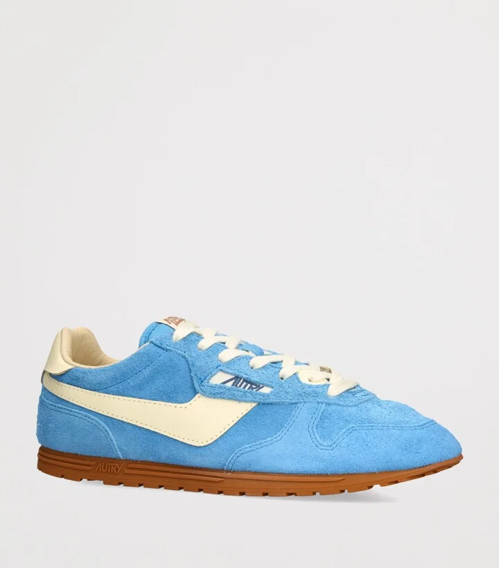 Autry Leather Windspin Low-Top Sneakers - Image 3