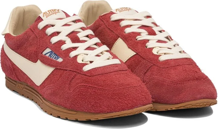 Autry Low Leather Sneakers - Image 3