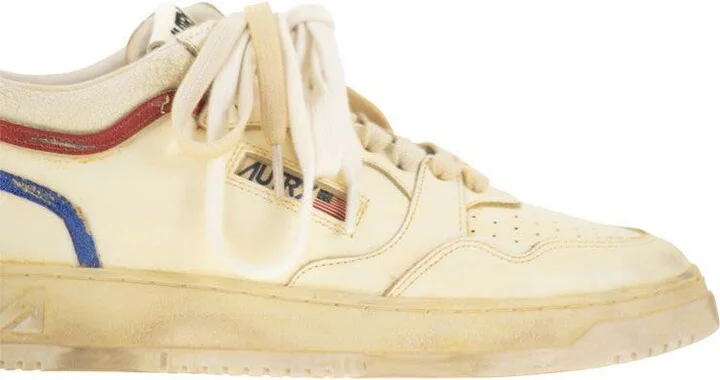 Autry Med-Way - Leather Sneakers - Image 6