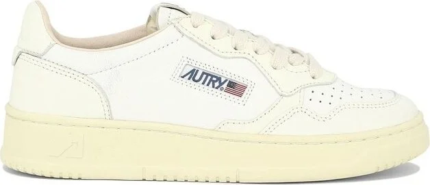 Autry Medalist Bicolor Lace-Up Sneakers