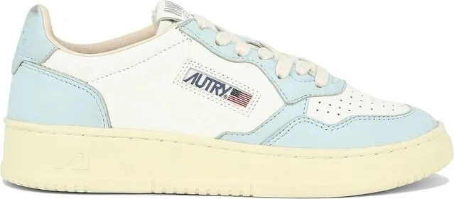 Autry Medalist Bicolor Lace-Up Sneakers