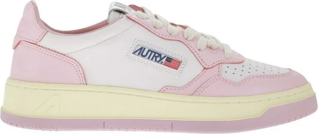 Autry Medalist Bicolor Low-Top Sneakers