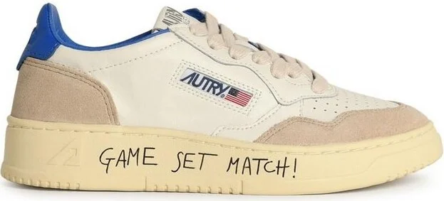Autry Medalist Bicolor Low-Top Sneakers