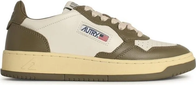 Autry Medalist Bicolor Low-Top Sneakers