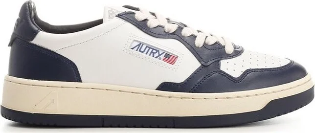 Autry Medalist Bicolor Low-Top Sneakers