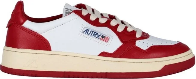 Autry Medalist Bicolor Low-Top Sneakers