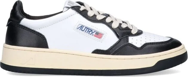 Autry Medalist Bicolor Low-Top Sneakers
