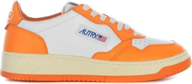 Autry Medalist Bicolor Low-Top Sneakers