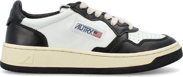 Autry Medalist Bicolor Low-Top Sneakers