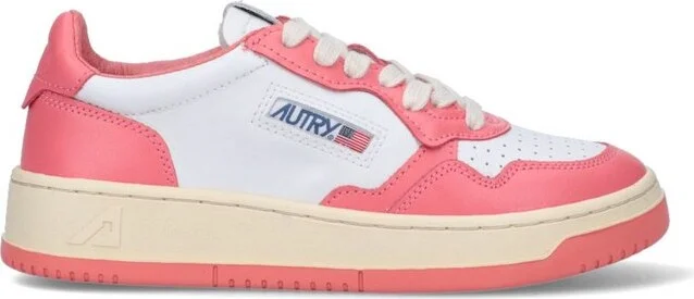 Autry Medalist Bicolor Low-Top Sneakers
