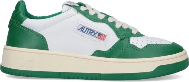 Autry Medalist Bicolor Low-Top Sneakers