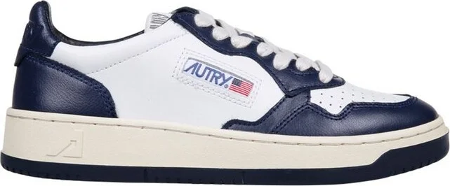 Autry Medalist Bicolor Low-Top Sneakers