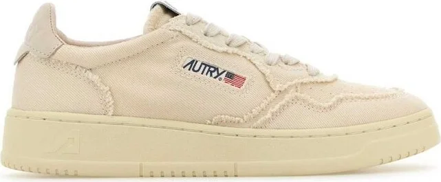 Autry Medalist Denim Lace-Up Sneakers