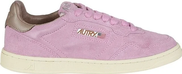 Autry Medalist Flat Round Toe Sneakers