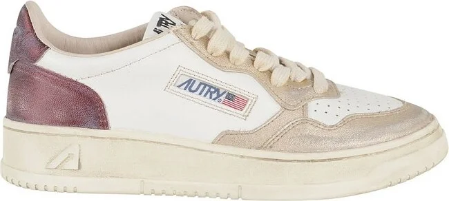 Autry Medalist Lace-Up Sneakers