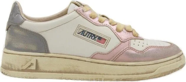 Autry Medalist Lace-Up Sneakers