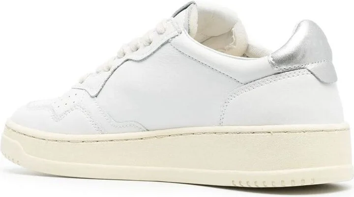 Autry Medalist Leather Low-Top Sneakers - Image 3