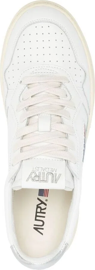 Autry Medalist Leather Low-Top Sneakers - Image 4