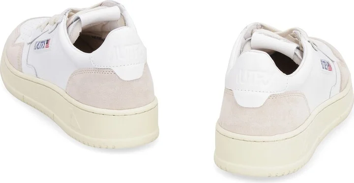 Autry Medalist Leather Low-Top Sneakers - Image 4