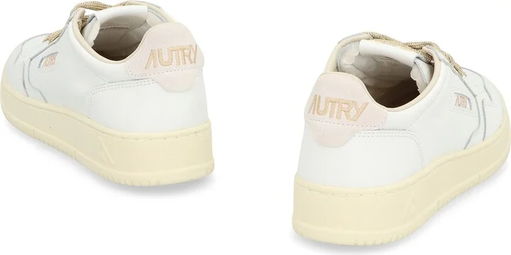 Autry Medalist Leather Low-Top Sneakers - Image 4