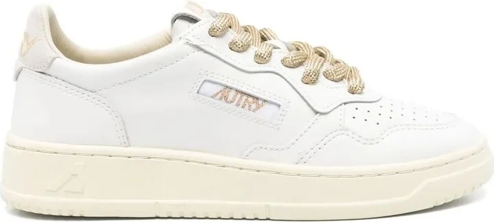 Autry Medalist Leather Low-Top Sneakers - Image 2