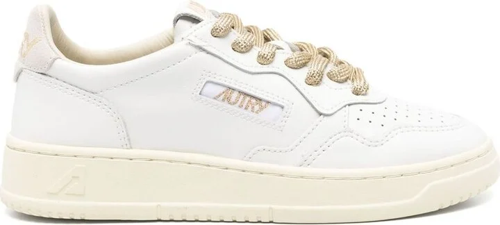 Autry Medalist Leather Low-Top Sneakers - Image 9