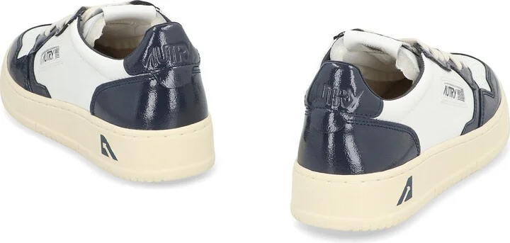 Autry Medalist Leather Low-Top Sneakers - Image 4