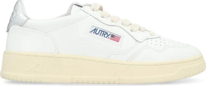 Autry Medalist Leather Low-Top Sneakers